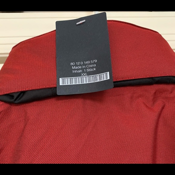 BMW Outlast Red Men’s Jacket XXL NWT BMW Lifestyle Dealer Sold - Picture 7 of 9
